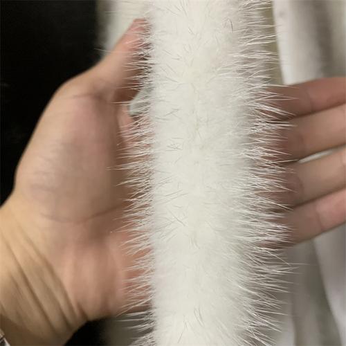 现货批发水貂毛条服装鞋帽箱包diy配饰毛毛边条服装毛条辅料手工